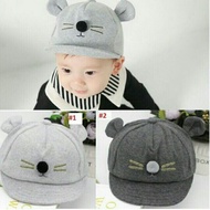 Cat beard hat for babies