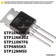 1-5PCS STP26NM60N 26NM60N STP12NK80Z 12NK80Z STP110N7F6 110N7F6 STP6N95K5 6N95K5 STP12NM50 12NM50 TO