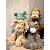 Jellycat Fuddlewuddle Friends Puppy Dragon Kitten Monkey Lamb Elephant Donkey