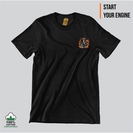Kawkaw Store Kaos Kode Engine Carbu Kaos Motor Kaos CB GL MP HONDA HARLEY 750 Classic Vespa Kaos Hon