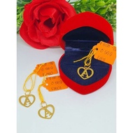 Loket/charm huruf bajet