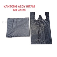 Black Asoy Bag KH 22 inch x 24 inch 1kg Bag/pack Plastic Bag