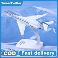 TweetTwitter 1PCS Gulfstream G650 Aircraft Diecast 1/200 Scale Airplane Model Planes G650ER Airplane