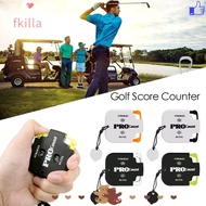 FKILLA Golf Score Counter Mini Portable Outdoor Putt Score Counter