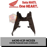 64310-K2F-NC0ZB FOOT REST COVER (BROWN) NEW SCOOPY K2FP ORIGINAL | STEPFLOOR MBYR-286R 64310K2FNC0ZB
