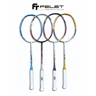 RACKET GINOO 10 FELET  Badminton Racket Tension 24-31LBS[ FREE GRIP + STRING RANDOM ]