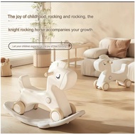 2 in 1 Rocking Horse Rocking Chair Toys for Kids Ride Toys Ride