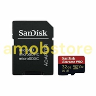 Sandisk Extreme Pro microSDHC Micro SD Memory Card 32GB 100MB/s U3 A1 V30 4K Official