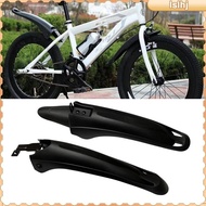 [Lslhj] Front Rear Mudguard, Tire Accessories, Mudguard for 20" And 26" Folding Bikes, Mountain Bike