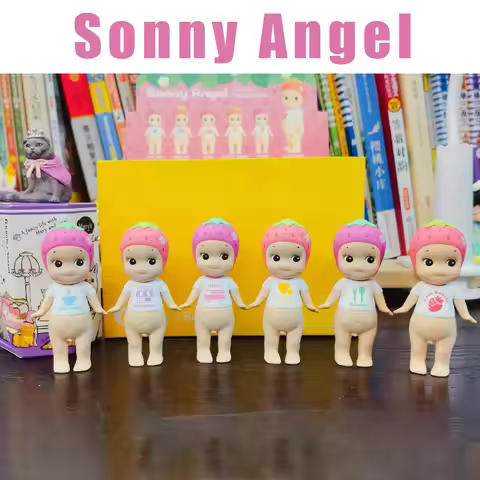 Sonny Angel Blind Box Toys Seoul Series Anime Action Figures Ornaments Cute Strawberry Dolls Fans Ch