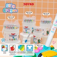 JOYKO Silky Crayon SLC-C Colors Crayon Silky Crayon Washable Crayon