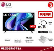 [ Delivered by Seller ] LG 65" inch A3 Series 4K Smart SELF-LIT OLED TV with AI ThinQ® (2023) OLED65A3PSA OLED65A3 OLED65
