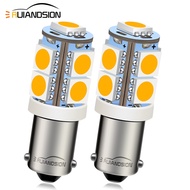 2pcs LED 6v 12v 4038 BA9S T4W 9smd car Interior Light bulb Convenience Room Lamp 3000K/6000K Non-pol