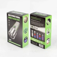 Zooming Flashlight 520A LED Flashlight Super Bright  Light Strong Magnets