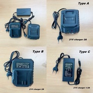 21V Charger Smart Fast Charger Lithium Battery Charger Grinder Drill Hammer Drill