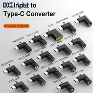 XIANEE Power Adapter 5v 9v 12v USB C Connector Square Plug Laptop Charger for //