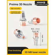 Low Price Spike Laser 3D Five-Axis PRIMA PRIMA 3D Cutting Machine Nozzle M8 H19 Laser Cutting Nozzle