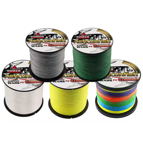 Benedict Super PE Braided Fishing Line 4 Strands 500M 1000M Saltwater 6-100LBS Multifilament Fishing