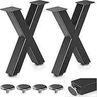 Table Legs, Metal Table Frame, Black Table Leg, Robust Table Runners for Coffee Table, Dining Table,
