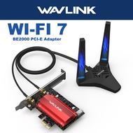 WAVLINK WiFi 7 PCIe Network Card Tri-Band BE200 Wireless Adapter with Bluetooth 5.4 Not For AMD Moth