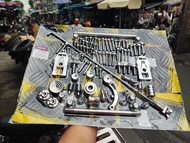 Bộ full ốc Inox- Salaya xe Wave (nhỏ- lớn)