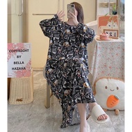KAFTAN DRESS [Bella Hazaha] LENGAN PANJANGTQ...