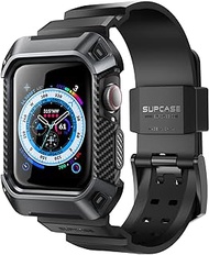 SUPCASE [Unicorn Beetle Pro] Case for Apple Watch 4 / Apple Watch 5 [44mm], Rugged Protective Case with Strap Bands for Apple Watch Series 4 2018 / Series 5 2019 Edition