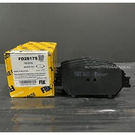 FBK - FRONT BRAKE PADS - FD2817S - TOYOTA CAMRY ACV30 / ACV31 / WISH