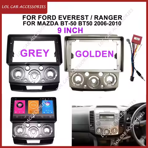 9 Inch For FORD Everest / Ranger / Mazda BT-50 BT50 2006-2010 Car Radio Stereo Android MP5 Player He