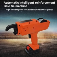 Good Rebar Tying Machine 8-34/30-60mm Steel Bar Binding Tool 12V Rechargeable Battery