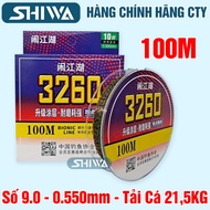 Dây Cước Câu Đài Cao Cấp 3260 100M Hàng Chính Hãng CTY - Dây Cước Câu Cá Tàn Hình Chuyên Làm Trục Th