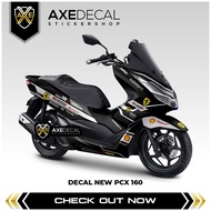 Decal Pcx new 160 Livery Ferrari / Stiker Motor Honda Pcx 160 Full Body