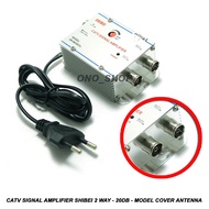 CATV Signal Amplifier Shibei 2 Way 20 dB - Antenna Cover Model