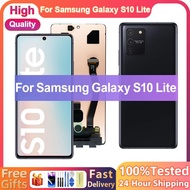 Super AMOLED For Samsung S10 Lite G770F G770F/DS G770F/DSM G770U1 LCD Display Touch Screen For Samsu