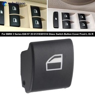 NOBELJIAOO Car Window Switch Repair Button Glass Switch Button Cover Front L Or R For BMW 3 Series E