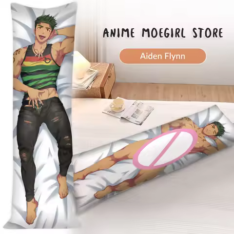 Camp Buddy Aiden Flynn Dakimakura Cover Fullbody Pillowcase Life Size Cover Anime Otaku Cushion Cove