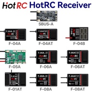 Hotrc 4/5/6/8CH Máy thu RC 2.4GHz đa kênh thu với con quay hồi chuyển tầm xa cho CT-4A CT-6A CT-8A H