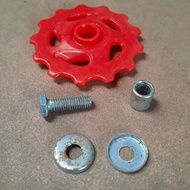 MERAH LARGE RED DRAYER WHEELS