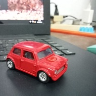 Custom The Italian Job Rubber Tires Morris Mini Cooper Red Hw Hot Wheels Hotwheels Bday Gift Hadiah 