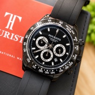 Houristo HT300 Chronograph 40mm Black Dial Men’s Watch | Sapphire Crystal | Sport Luxury Design | Ja