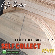 5FT / 5.5FT / 6FT FOLDABLE EXTENTION ROUND TABLE TOP