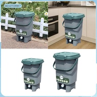 [mojotorw7] Compost bin, compost bin, practical trash can for food waste at home, compost