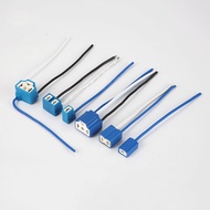 H1 H4 H7 Car Headlights Bulb Lamp Socket Ceramic Base Female Wire Adapter Light Harness Connector LE