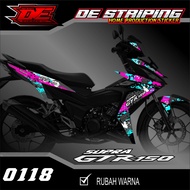 Honda striping sticker GTR 150 GTR 150 striping sticker CODE 0118
