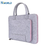 High Quality Laptop Bag, Felt Laptop Sleeve Notebook Computer Case Carrying Bag Pouch With Handle For  Asus / Lenovo