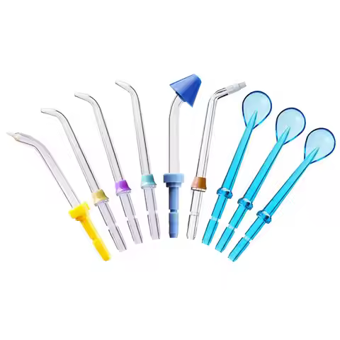 9pcs For Waterpik Water Flosser Oral Irrigator Jet Spa Pik Oral Dental Hygiene WP-100 WP-450 WP-250 