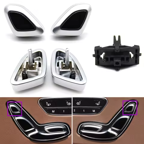 W222 W447 X222 Left Right Seat Headrest Adjustment Switch Button Replacement For Mercedes BENZ S V C