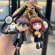 Harry Potter dobby Hermione Dumbledore doll keychain jewelry pendant book bag