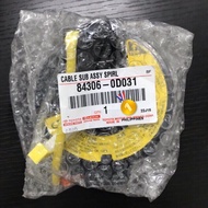 ORIGINAL TOYOTA CLOCK SPRING VIOS NCP42 (2003-2007) ALTIS ZZE121 ZZE122 > 84306-0D031