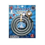 GAS HOSE + REGULATOR METER PACKAGE WINN GAS WIN GAS W88 W 88 1.8 METER / 1.8 M SNI